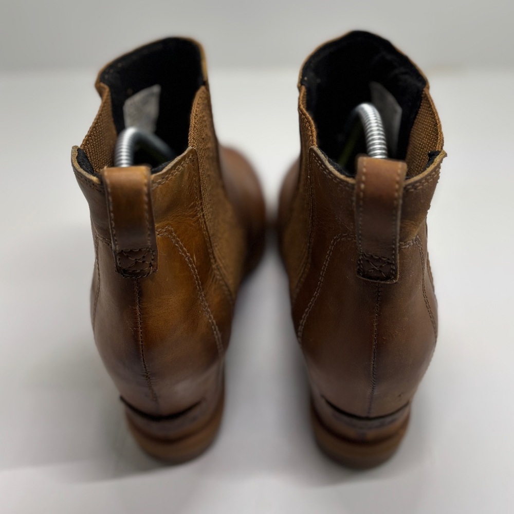 Sorel NL3022 Leather Chelsea Boots Brown Waterproof Lug Sole Women’s 10.5 - Picture 7 of 15